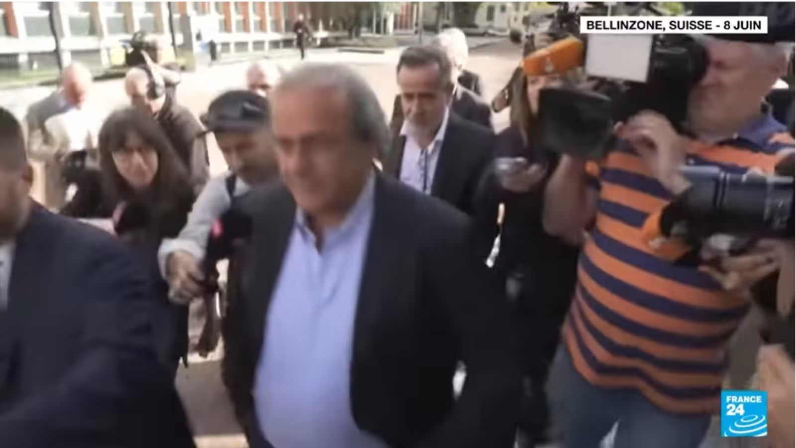 Football : prison avec sursis requise contre Platini et Blatter
