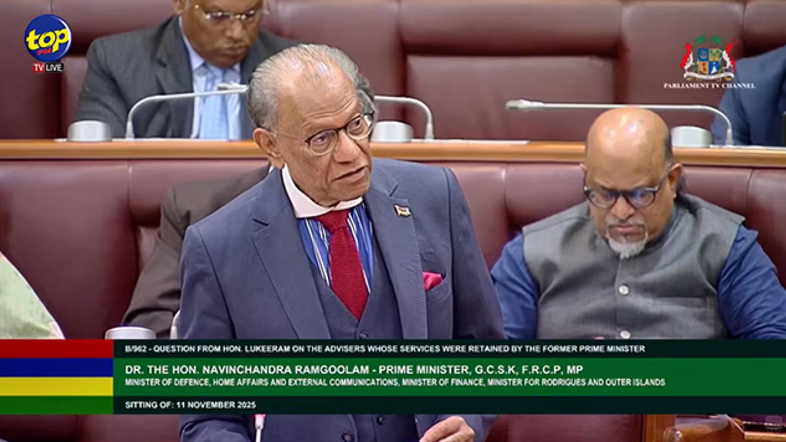 PMQT : Navin Ramgoolam dénonce les pratiques d’enrichissement des conseillers de l’ancien gouvernement  