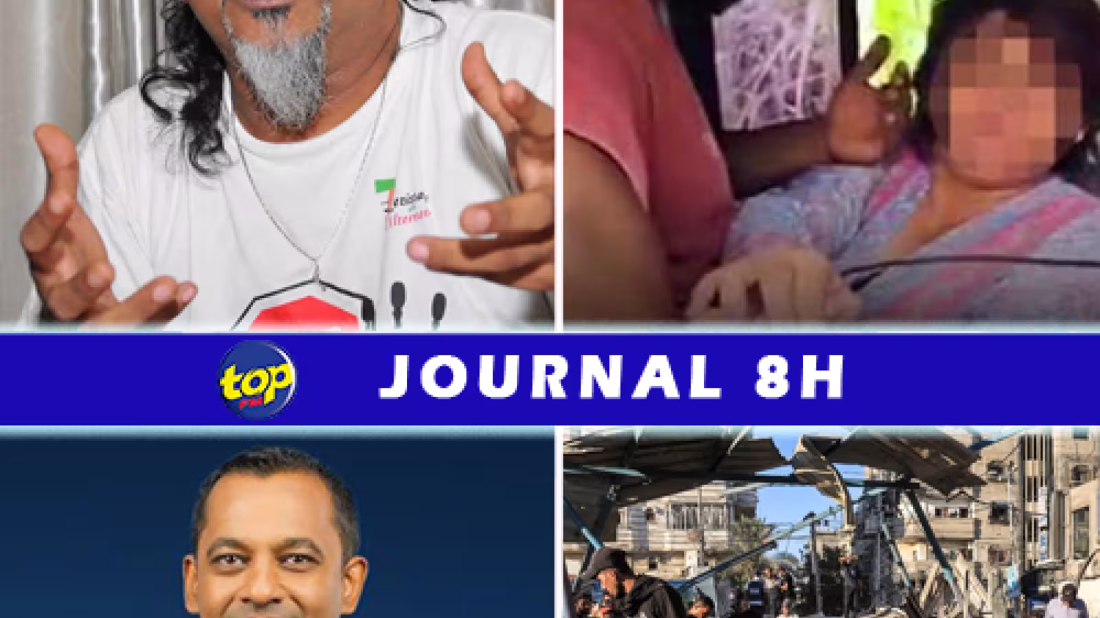 Le journal de 8H de ce lundi 26 mai 2025