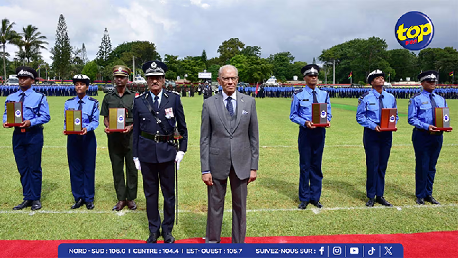  Recrutement dans la force policière : une passing out parade au Gymkhana de Vacoas