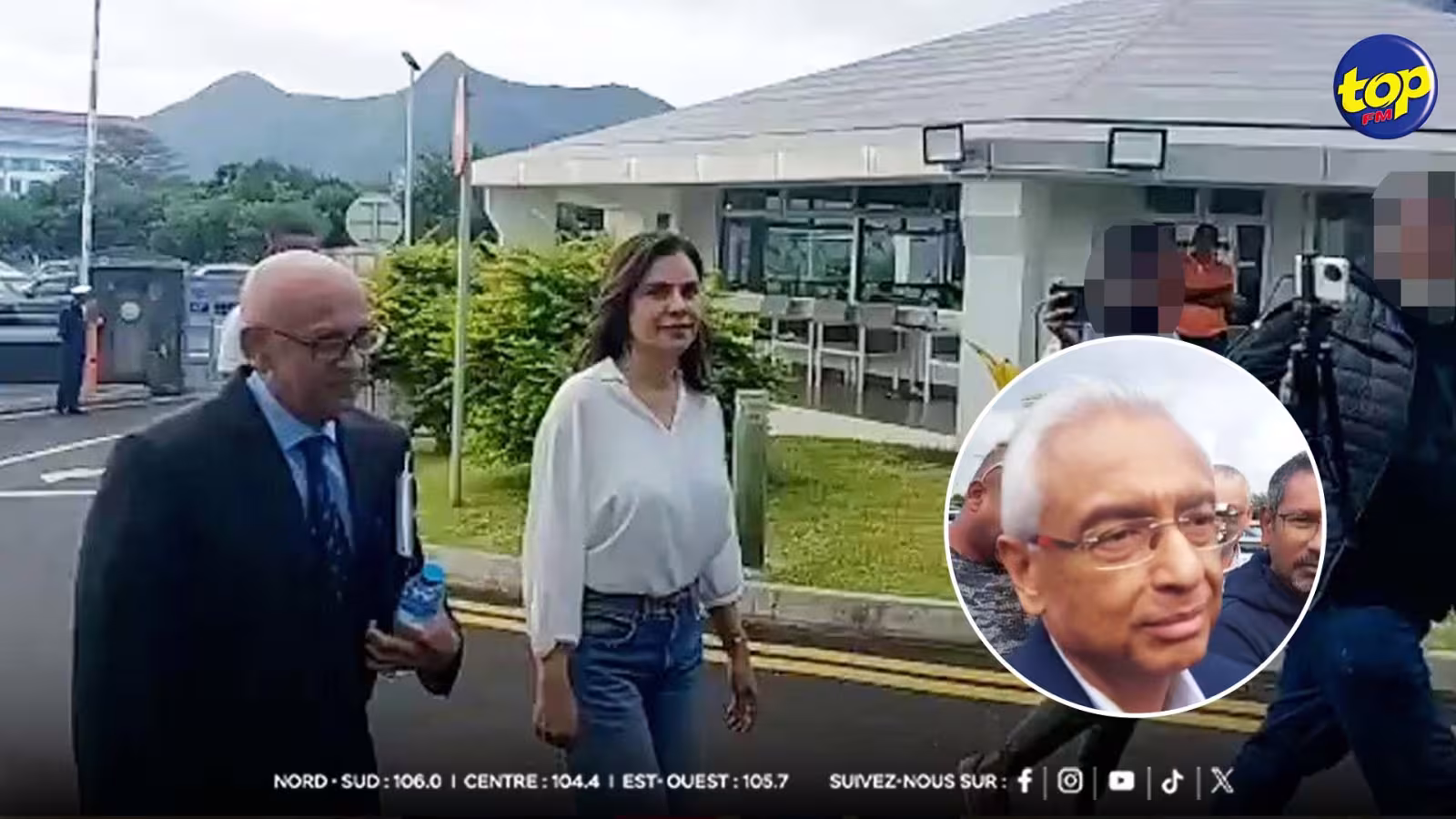 FCC : l’ancien Premier ministre, Pravind Jugnauth au Réduit Triangle en soutien à son épouse
