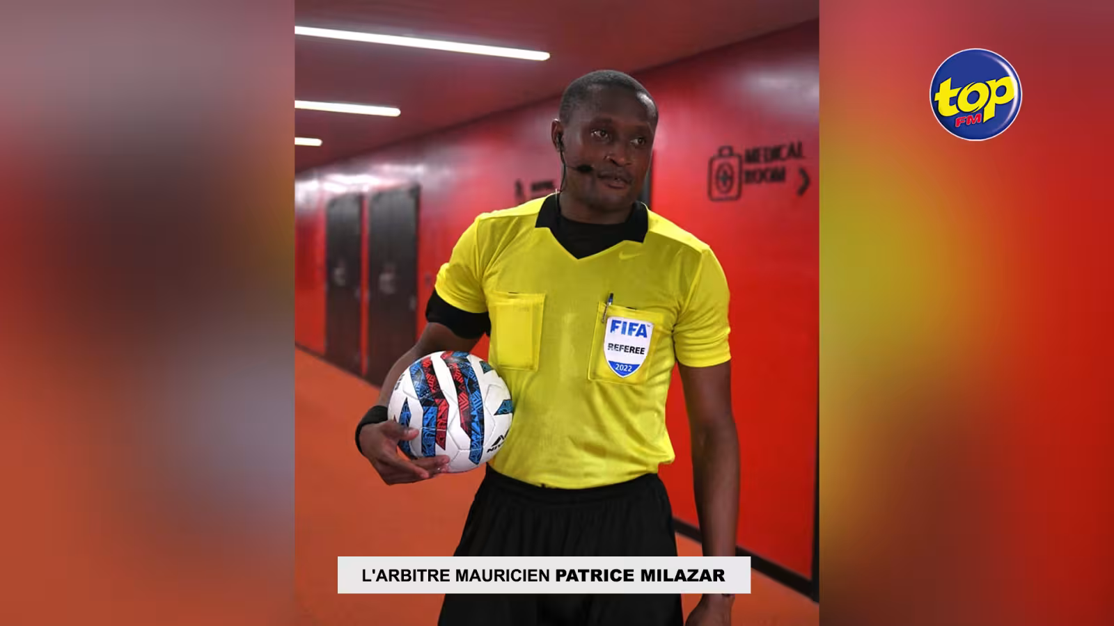 Qualifications pour la CAN 2023 : l’arbitre mauricien Patrice Milazar aux commandes du match de qualification opposant le Ghana à Madagascar, le 18 juin prochain sur terre malgache