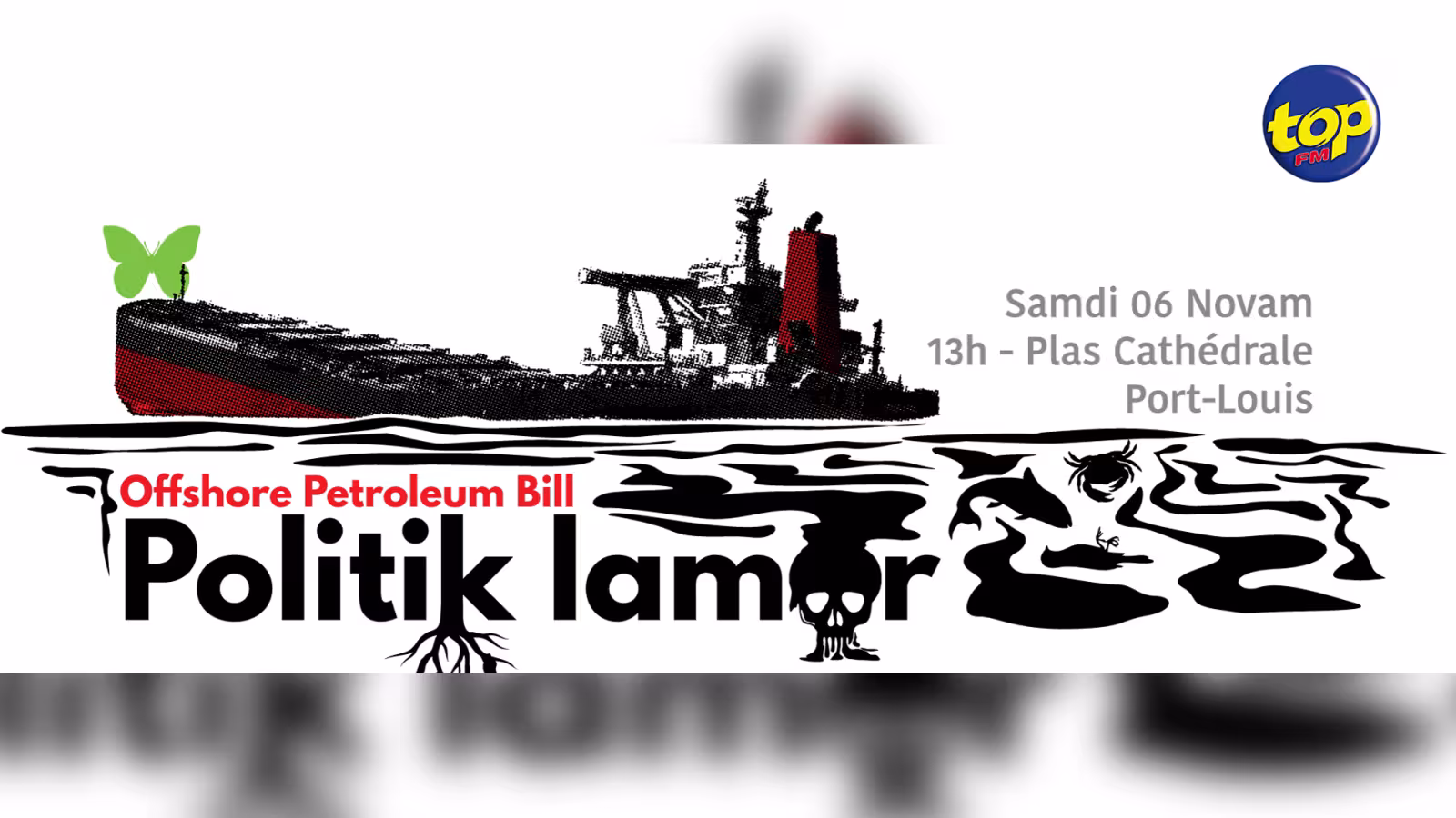 Offshore Petroleum Bill : La police autorise Rezistans ek Alternativ à tenir sa manifestation ce samedi
