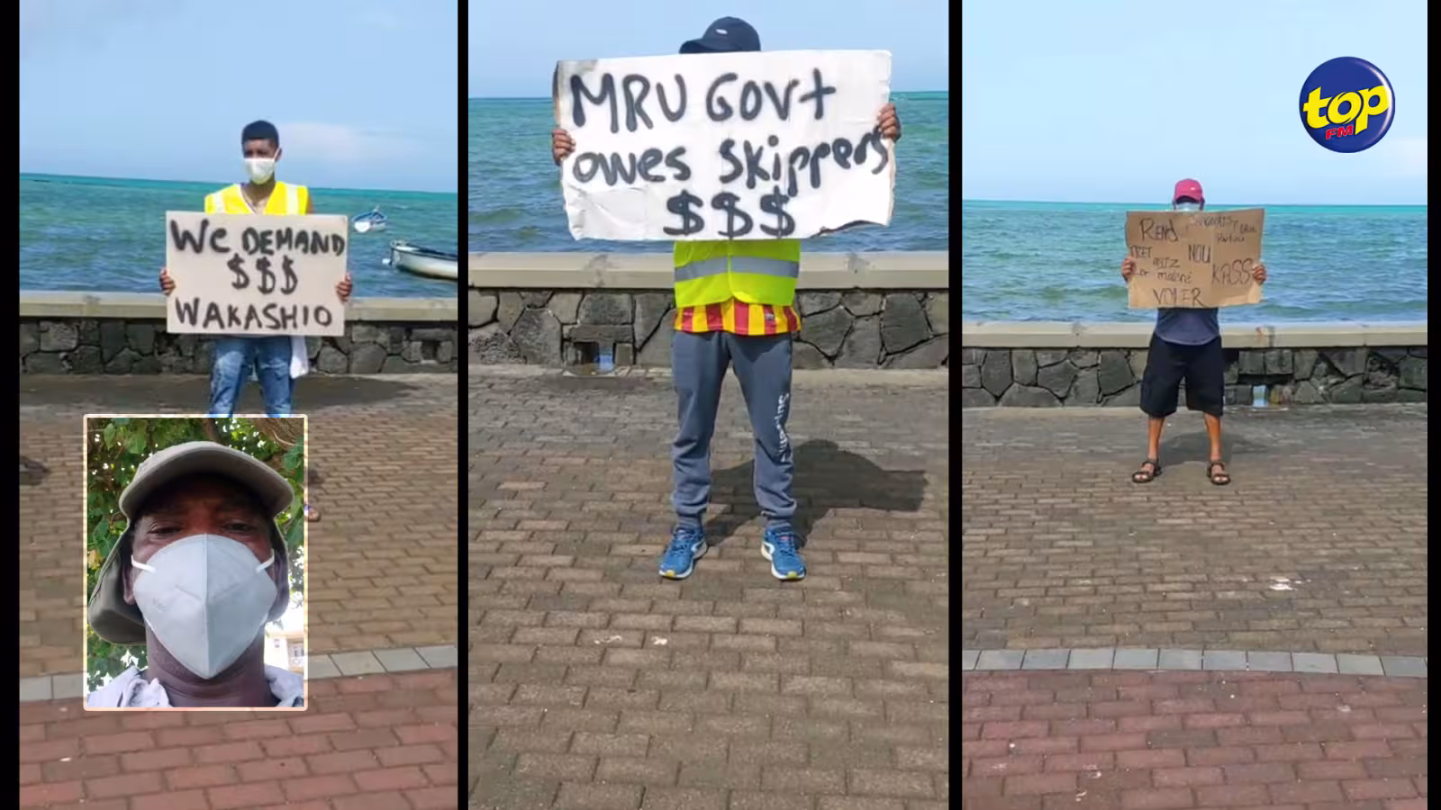 Troisième jour de protestation des skippers du sud-est : Le combat continue…ils ne comptent pas baisser les bras