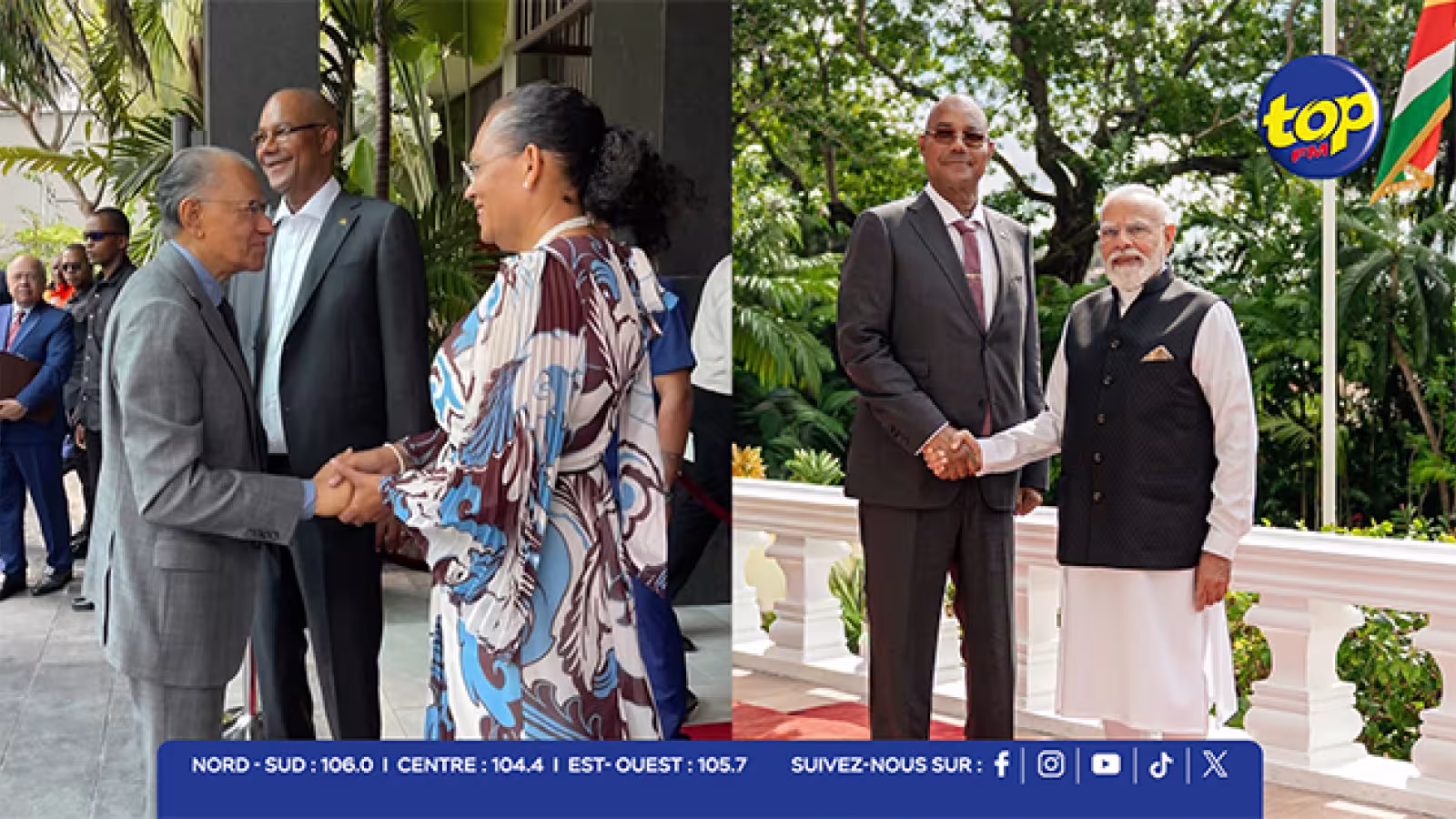 Jubilé d'or des Seychelles : Navin Ramgoolam aux côtés de Narendra Modi et d'autres dirigeants étrangers pour les célébrations historiques