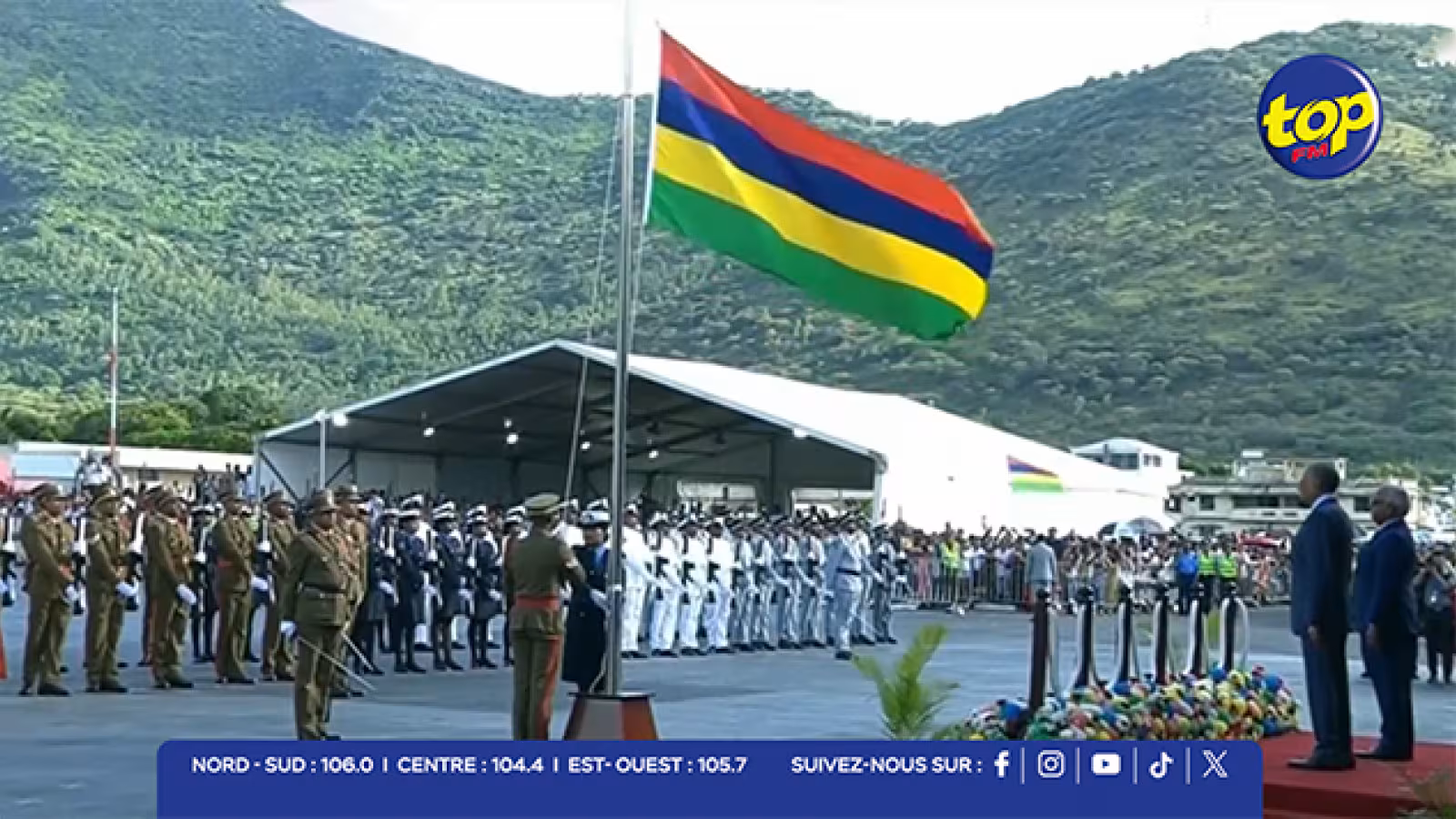 Fête nationale : grand défilé et lever du quadricolore au Champ-de-Mars