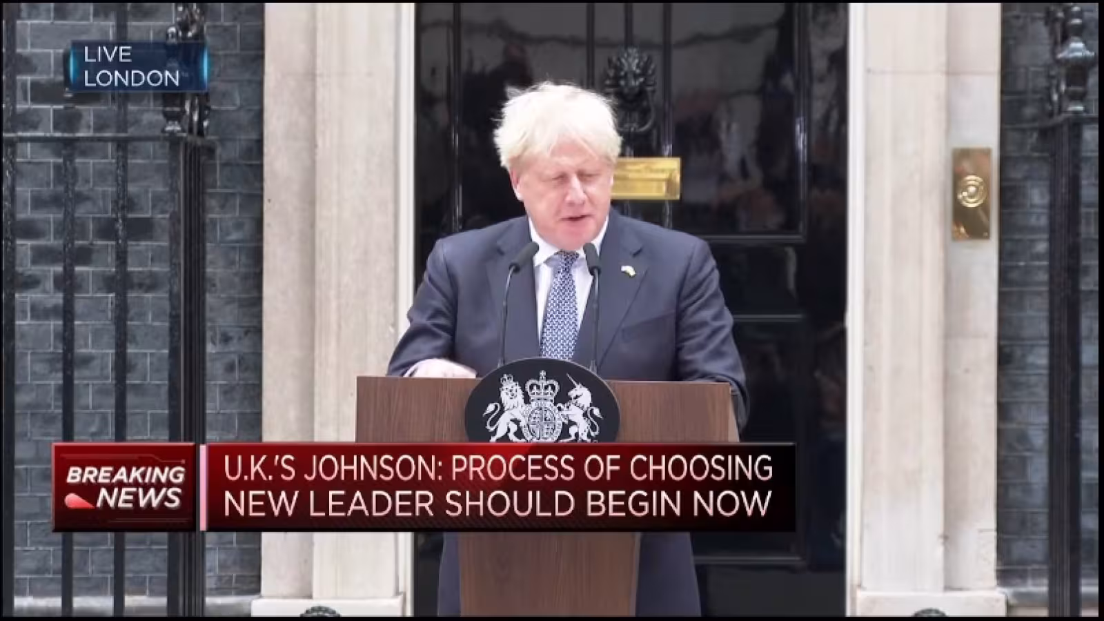 Boris Johnson a finalement démissionné
