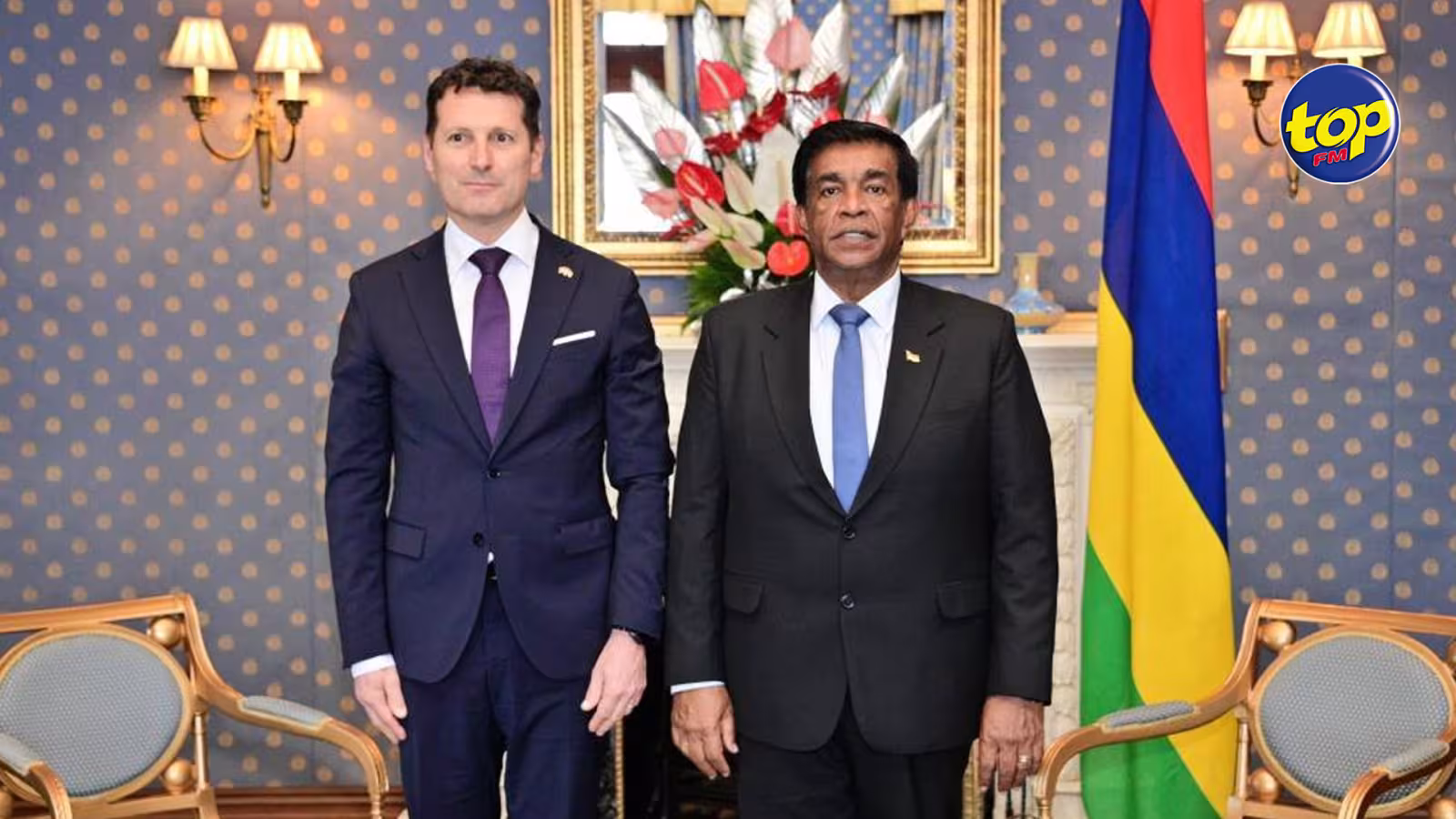 Diplomatie : Le président Roopun accueille le nouvel ambassadeur Suisse