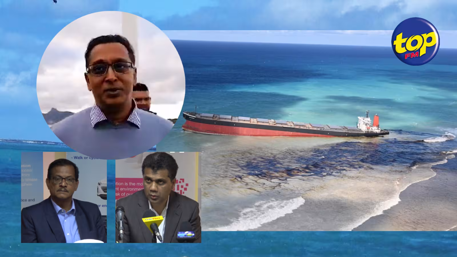 Naufrage du Wakashio : Roshi Bhadain réclame la démission des ministres Ramano et Mudhoo