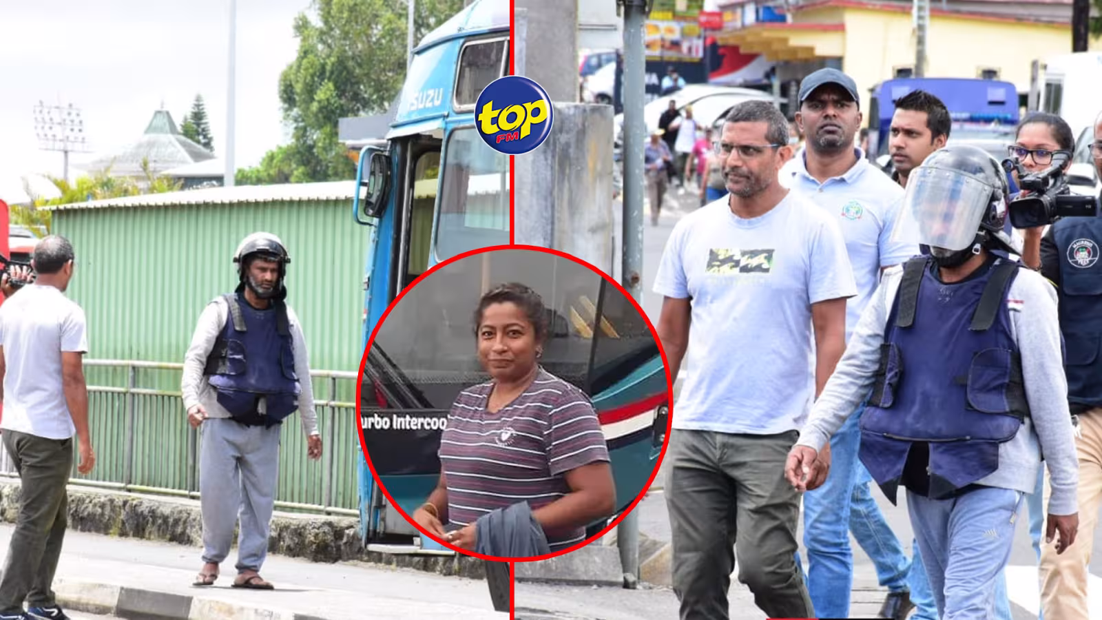 Meurtre de Tina Roy Tupsy : Rajesh Chuckowry a participé à une reconstitution des faits ce matin à Curepipe