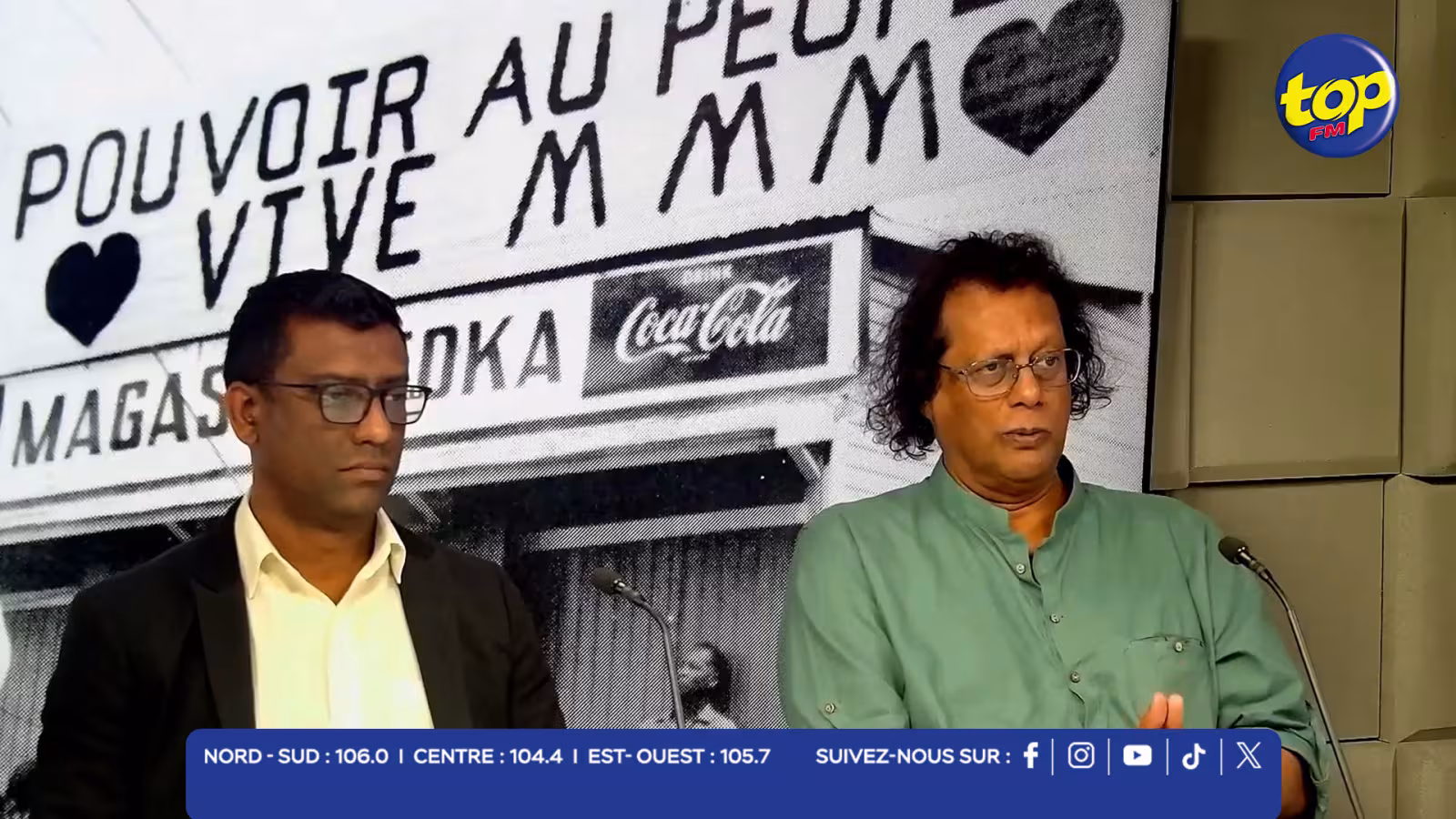 Rama Poonoosamy et Jenito Seedoo