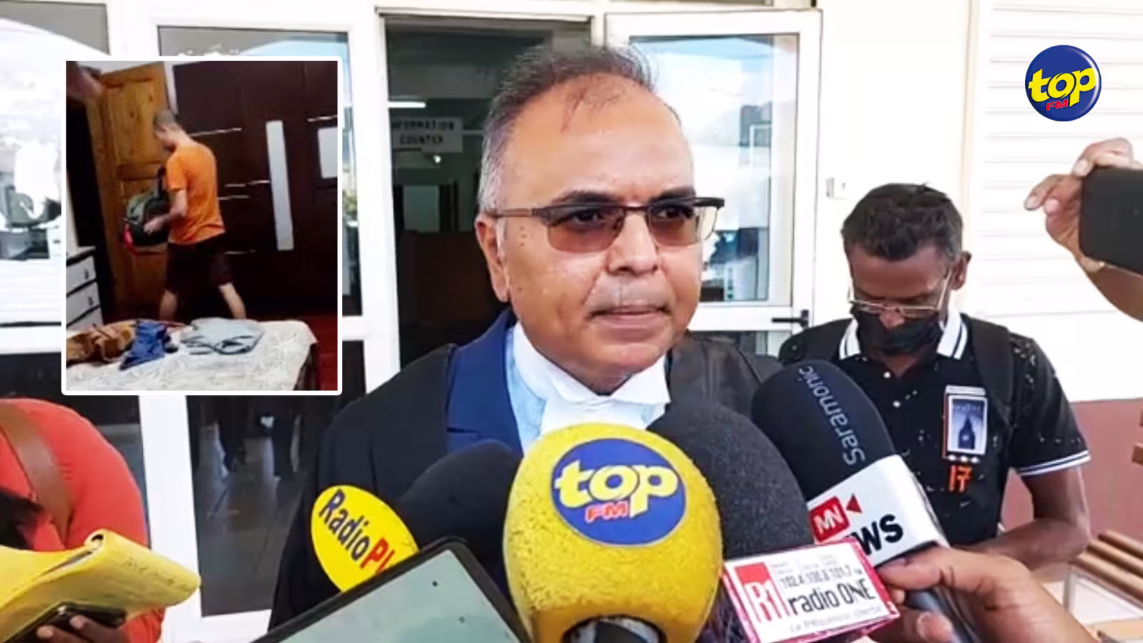 Vidéo de la perquisition chez Sweety Moheeputh : « Le sac ne doit pas devenir un chapeau magique duquel on peut sortir n’importe quoi », affirme Me Sanjeev Teeluckdharry qui demande au public d’écouter la version d’Akil Bissessur avant de le condamner