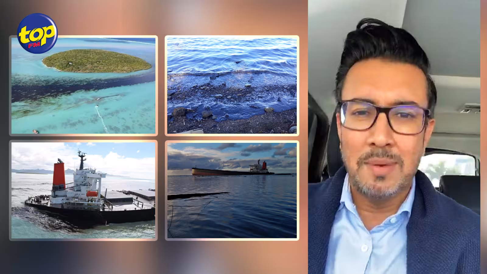 Naufrage du Wakashio: un désastre écologique, évoque Shakeel Mohamed