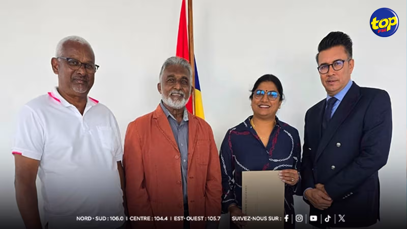 Le Mauritius Tamil Cultural Centre Trust (MTCCT) a officiellement récupéré le terrain du Triangle de Réduit 