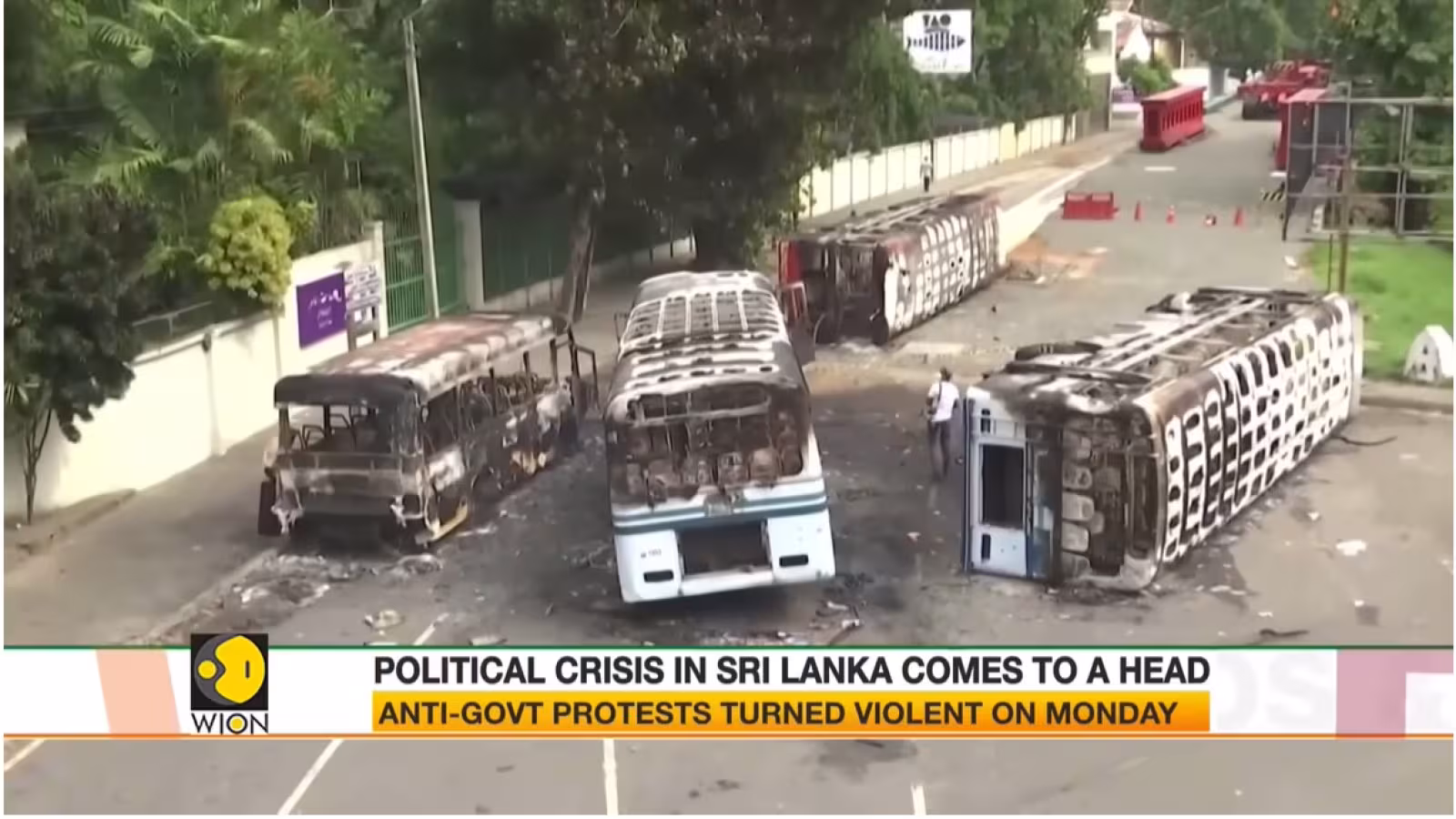 Le nouveau président du Sri Lanka prête serment dans un contexte de troubles internes