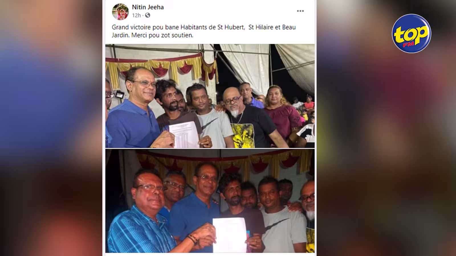 Nitin Jeeha et Ramesh Doolub suspendent leur grève de la faim : Les opérateurs devront respecter les horaires fixés par les autorités