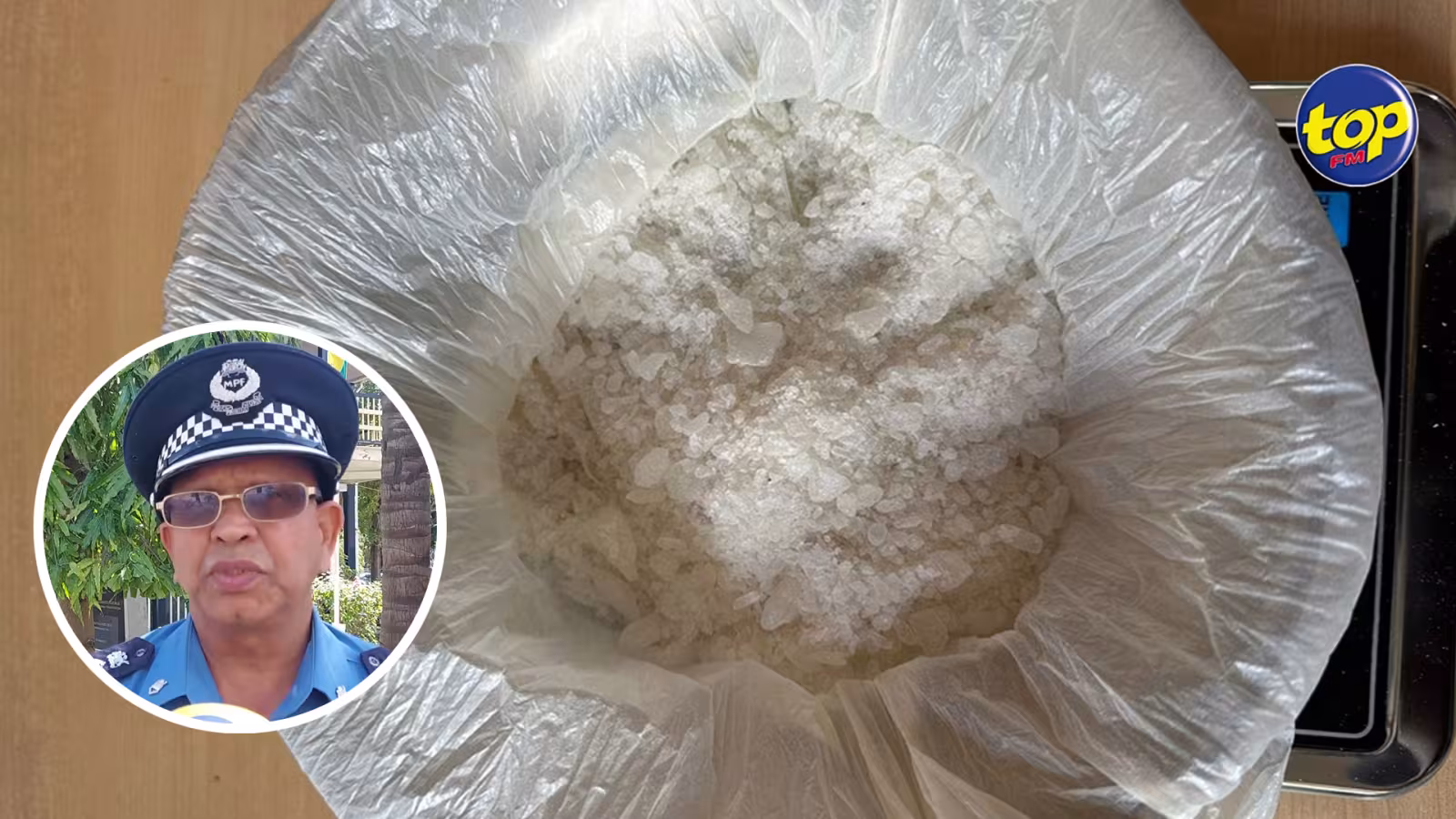 Saisie de Rs 2,4 millions de Crystal Meth hier à Lecornu :  le surintendant Dunraz Gungadin souligne une tendance à la récidive parmi les individus inculpés pour trafic de drogue, et exprime son désarroi face au manque de soutien de la justice