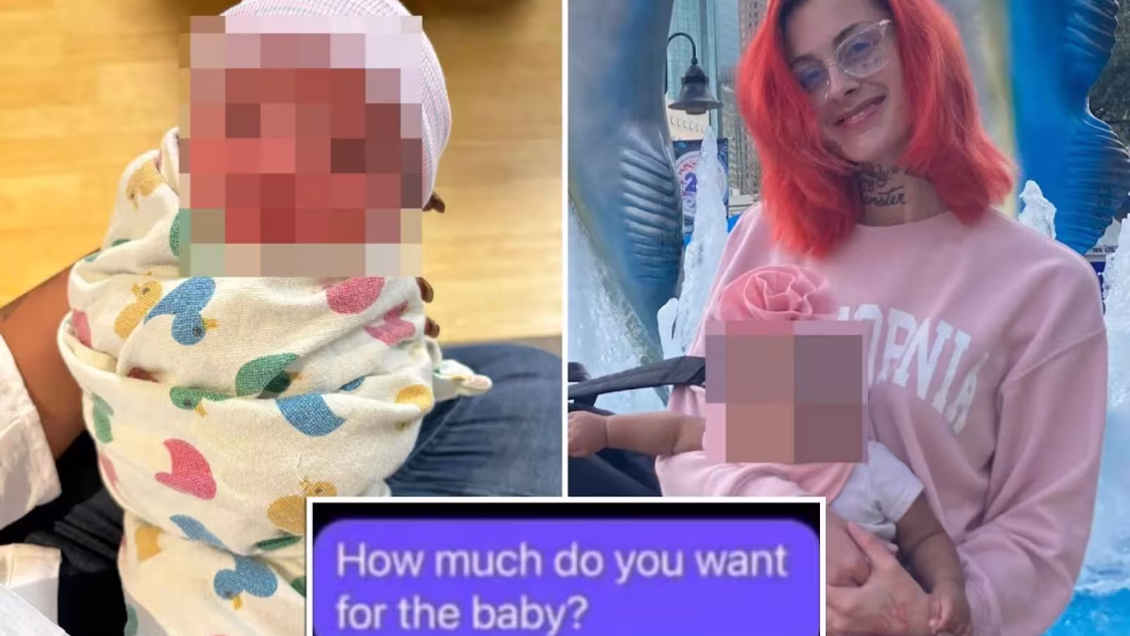 Texas - une femme enceinte a essayé de vendre son bébé sur Facebook au « plus offrant »