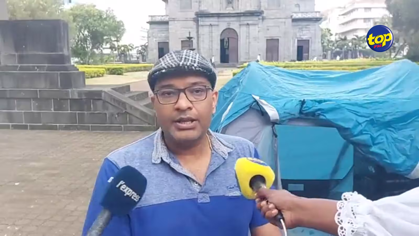 Au 3e jour de sa grève l’enseignant affiche la détermination : ‘‘Tous les jours je vous dirai que tout se passe très bien, ‘’ dit Nishal Joyram 