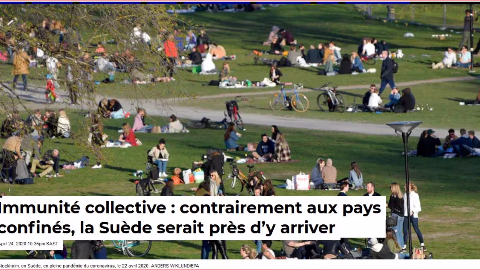 Covid-19: l’OMS refuse de croire à la solution de l’immunité collective