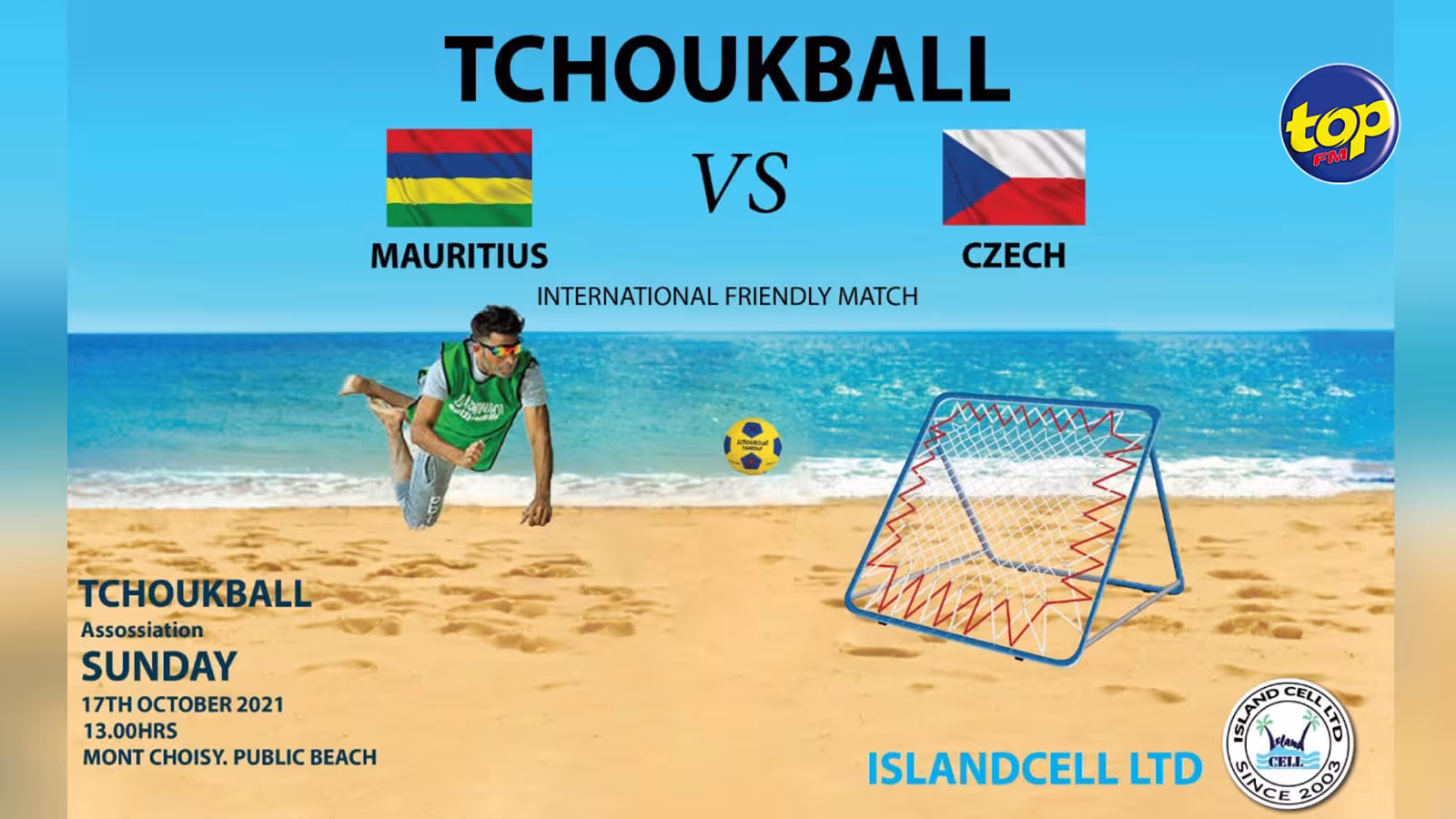 TCHOUKBALL :  Match amical entre Maurice et la Republique Tchèque ce dimanche