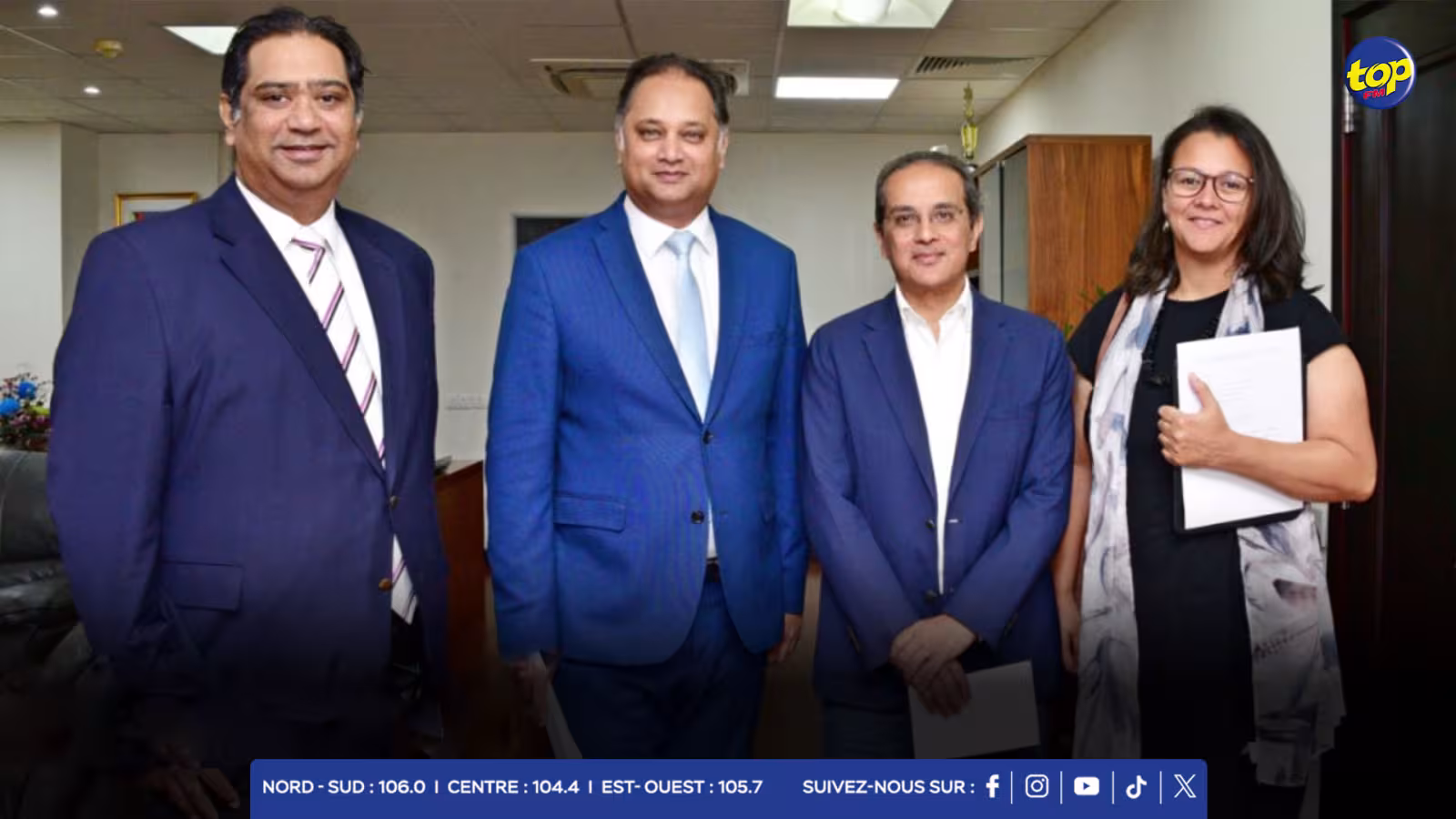 Rencontre avec le ministre de l’industrie et le CEO de Business Mauritius : « Le gouvernement et le secteur privé collaboreront étroitement pour assurer le progrès socio-économique de Maurice dans les années à venir », souligne Aadil Ameer Meea
