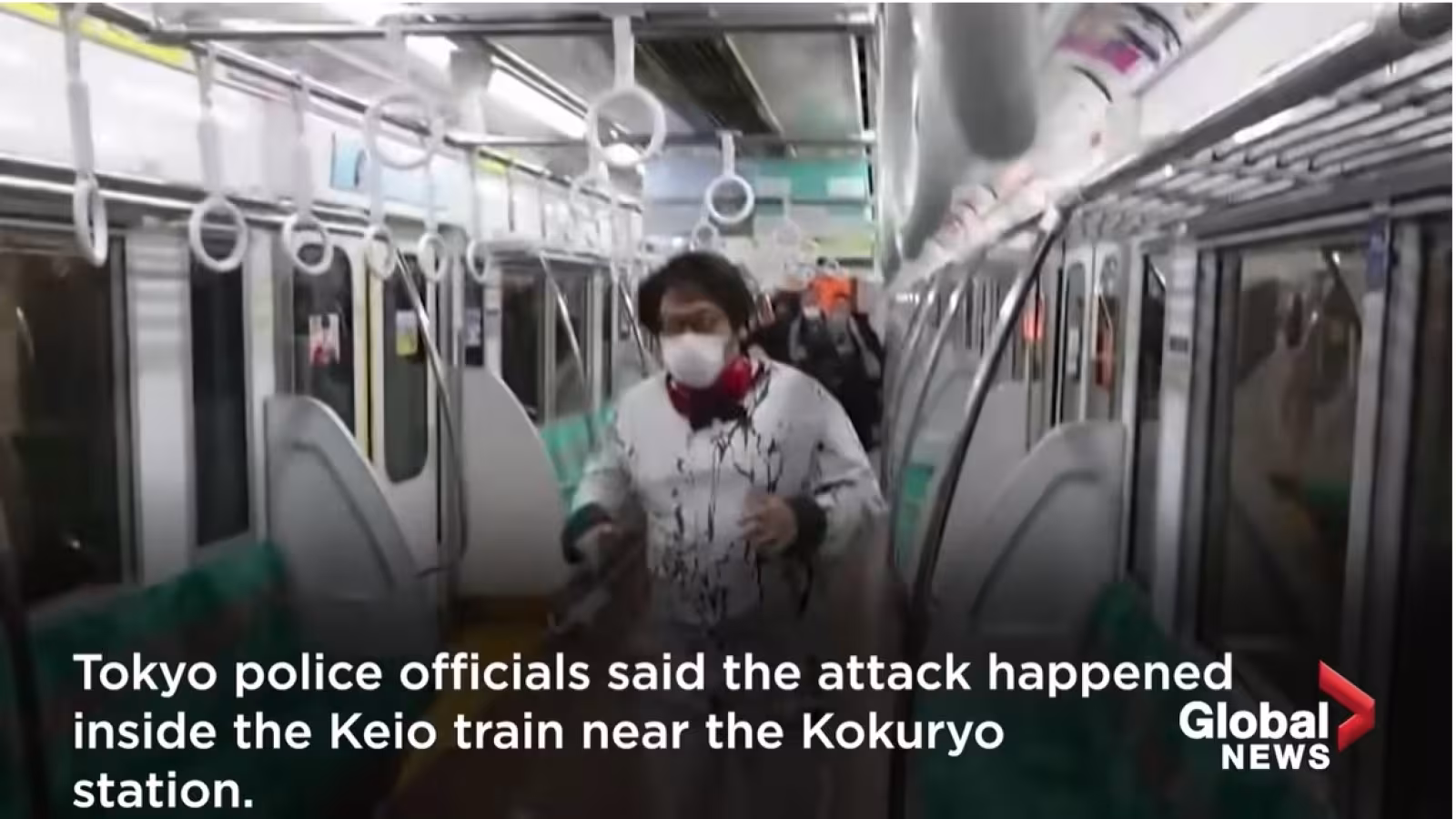17 blessés dans une attaque au couteau et un incendie dans le métro de Tokyo