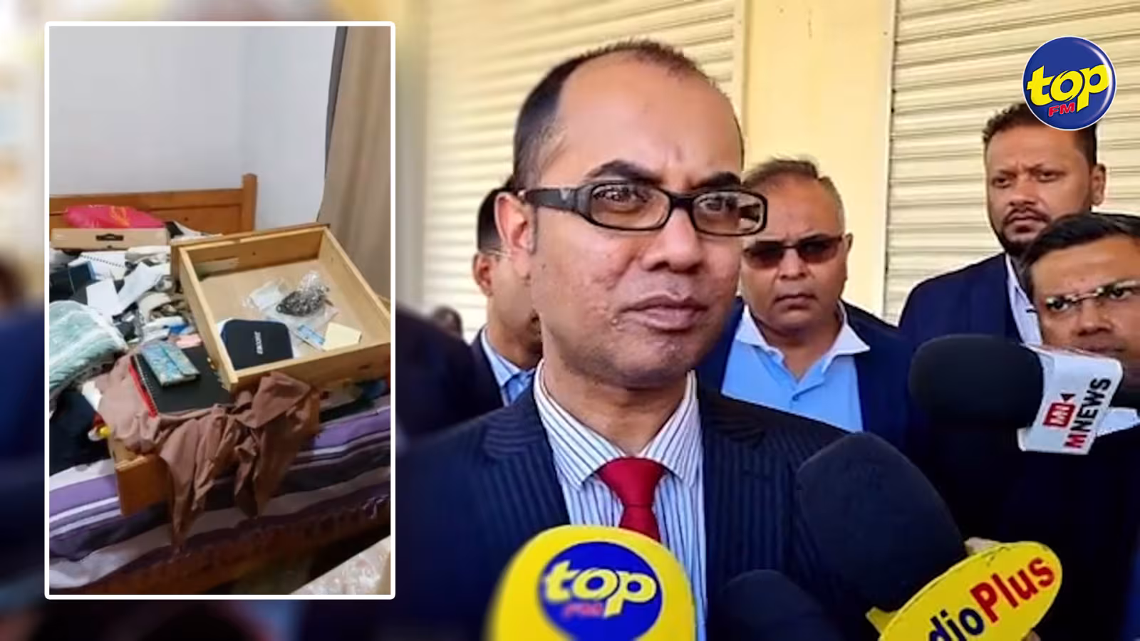 Au moment de son arrestation : ‘ Enn policier ouvert commode, li met enn zafer !’ allègue Akil Bissessur