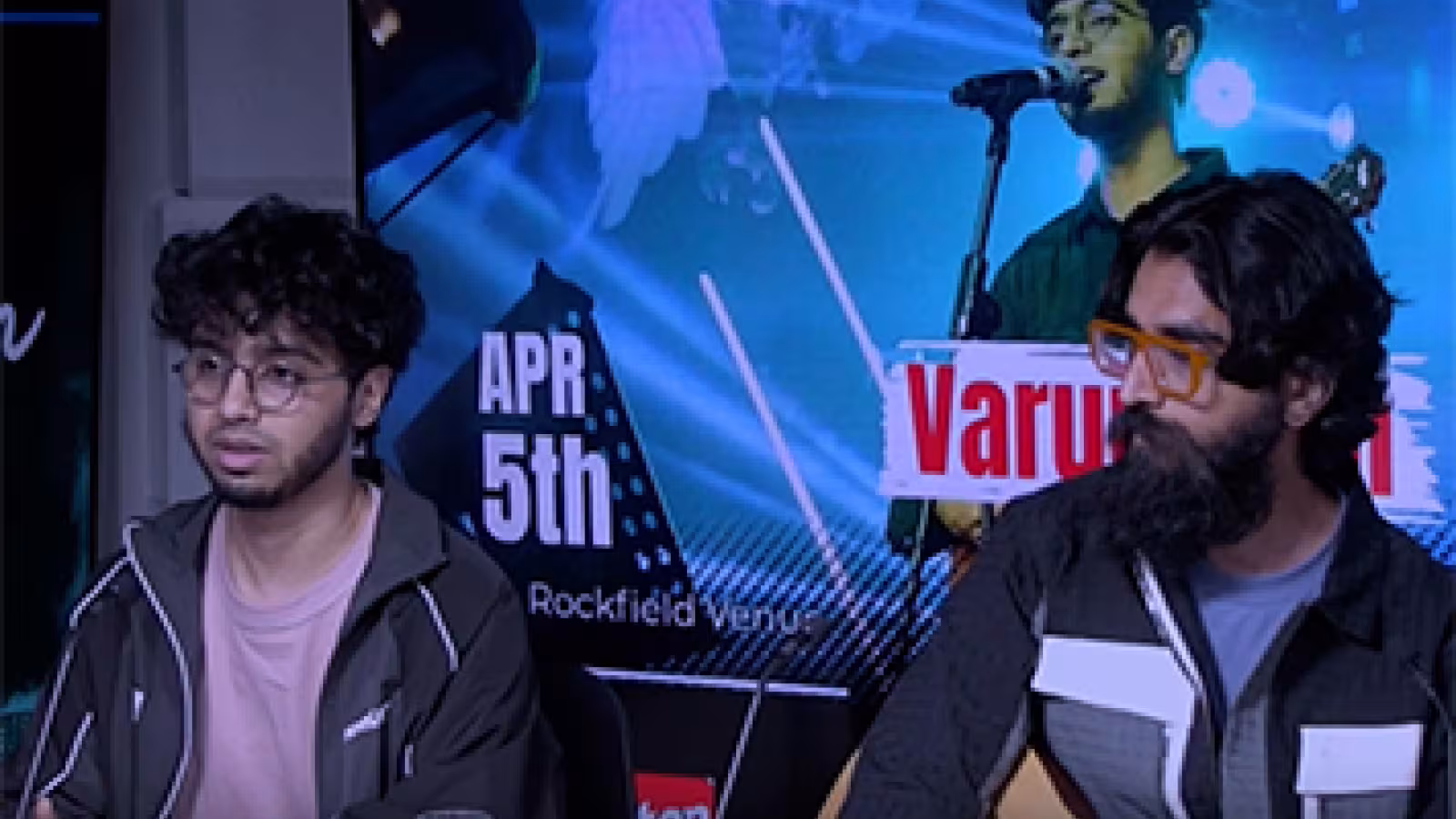 Varun Jain : en concert au Rockfield Venue, Plaine des Roches
