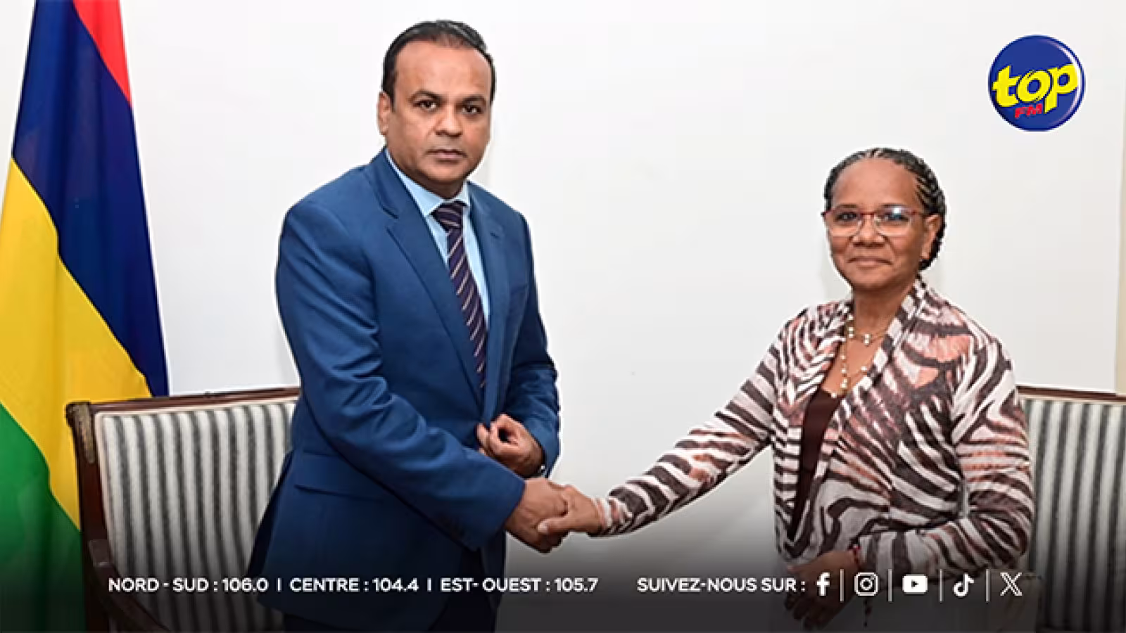 Relations Bilatérales : L’Ambassadrice de Colombie reçue par le ministre Ramful