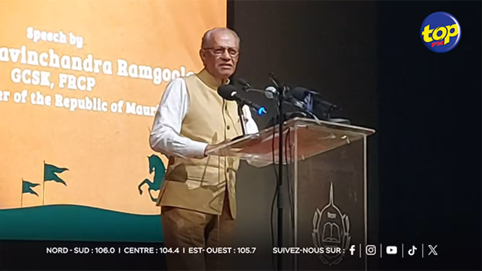 À l’occasion du Shivaji Day : le Dr Navin Ramgoolam promet de rétablir l’ordre malgré les défis, fort de sa volonté politique