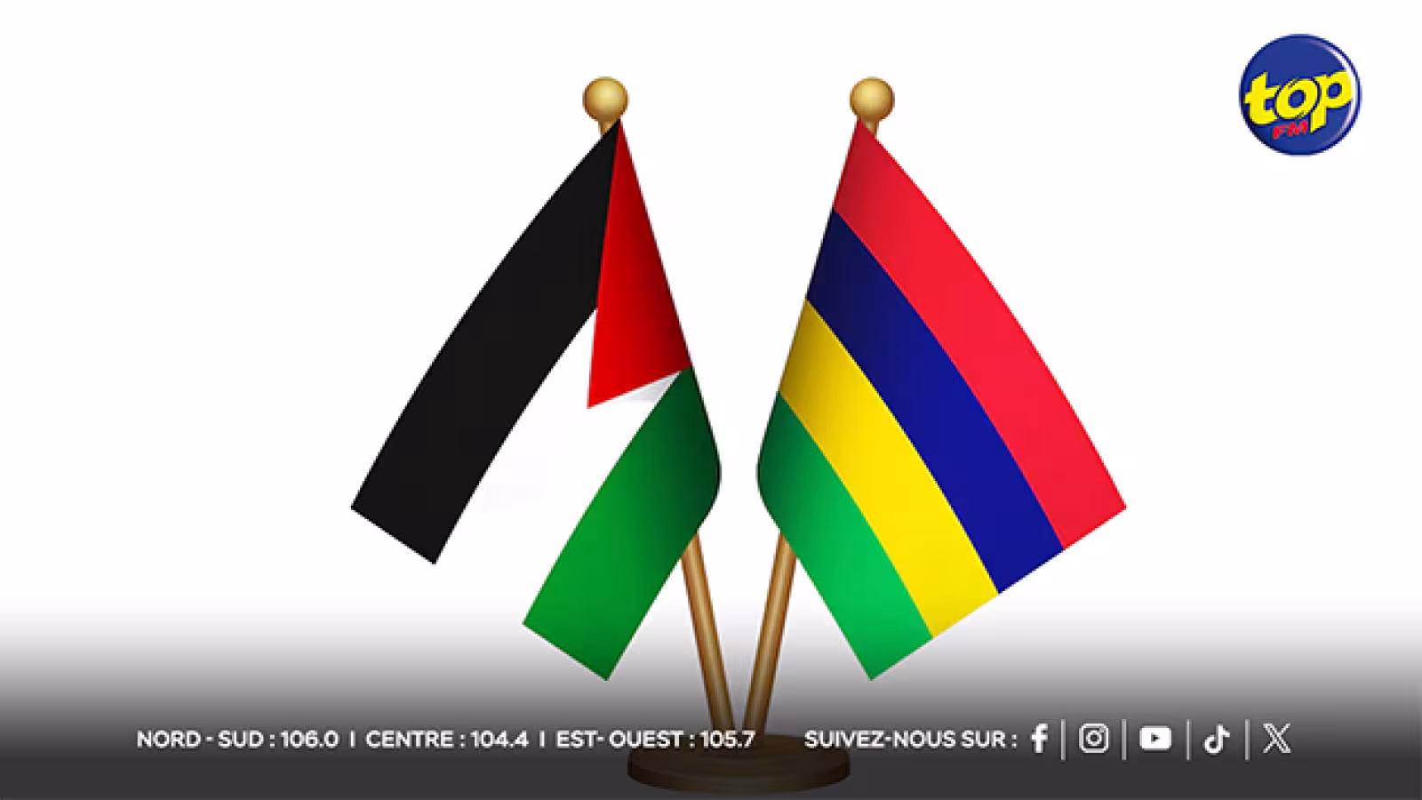 Maurice réaffirme son soutien à la cause Palestinienne