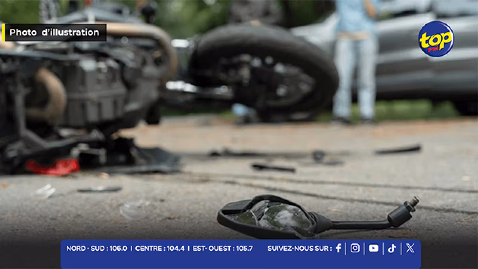 Accident à la Route Nicolay, Port-Louis : un motocycliste blessé 