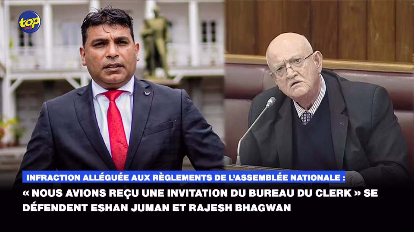 𝗜𝗻𝗳𝗿𝗮𝗰𝘁𝗶𝗼𝗻 𝗮𝗹𝗹𝗲́𝗴𝘂𝗲́𝗲 𝗮𝘂𝘅 𝗿𝗲̀𝗴𝗹𝗲𝗺𝗲𝗻𝘁𝘀 𝗱𝗲 𝗹’𝗔𝘀𝘀𝗲𝗺𝗯𝗹𝗲́𝗲 𝗻𝗮𝘁𝗶𝗼𝗻𝗮𝗹𝗲 :