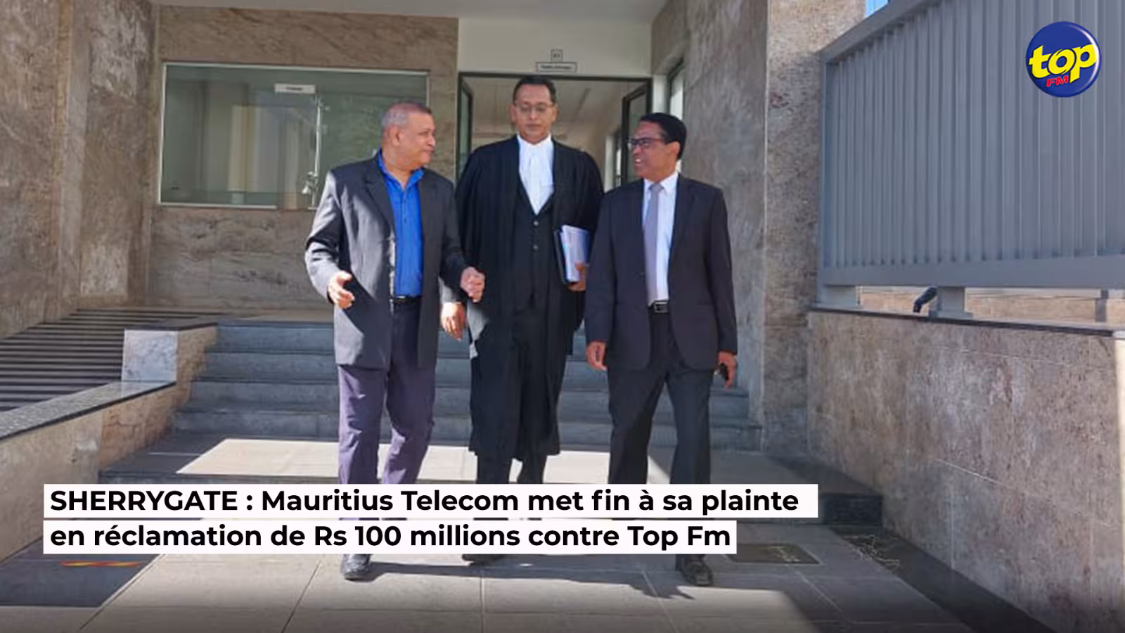 SHERRYGATE : Mauritius Telecom met fin à sa plainte en réclamation de Rs 100 millions contre Top Fm