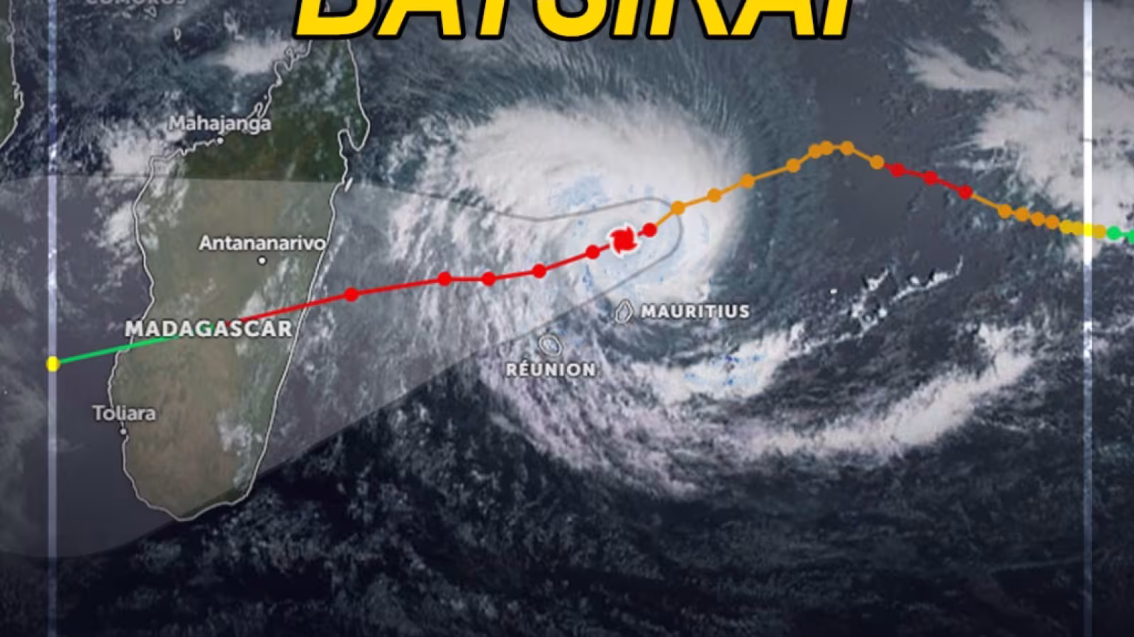 Maurice est passé en alerte 4 depuis 09 :30 ce matin : Batsirai représente une menace pour l’ile