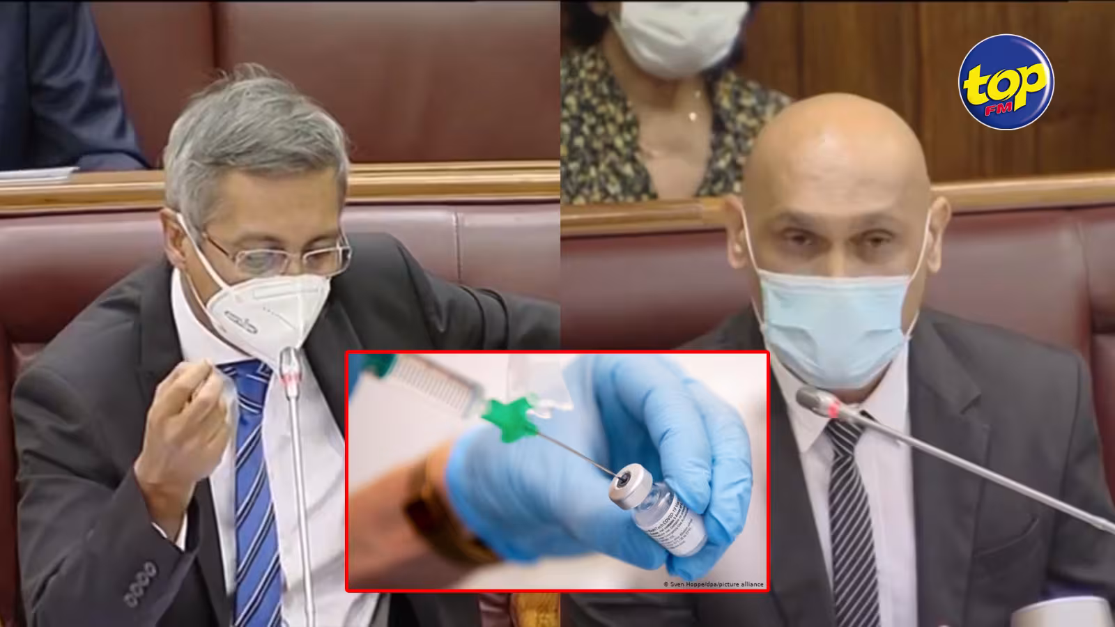 Au Parlement ce mardi : le leader de l’opposition ressort des propos antérieurs du ministre de la Santé sur l’utilisation des vaccins non-homologués par l’OMS