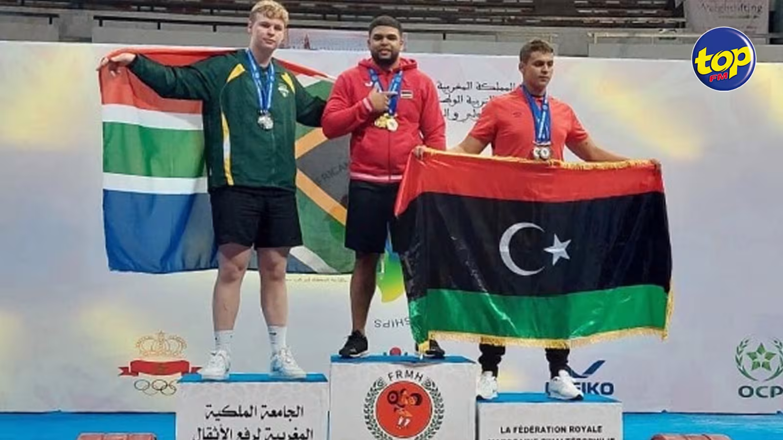 Haltérophilie : les 3 athlètes représentants mauriciens aux championnats d’Afrique Youth Junior ont décroché une médaille