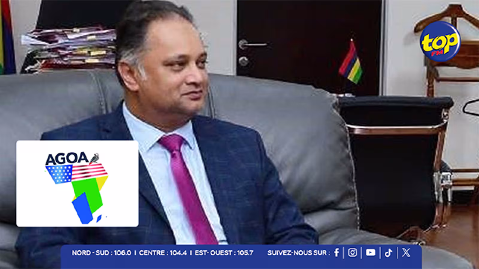 AGOA : vers une prolongation, « une belle avancée », mais la question des tarifs de 15 % demeure, souligne Aadil Ameer Meea