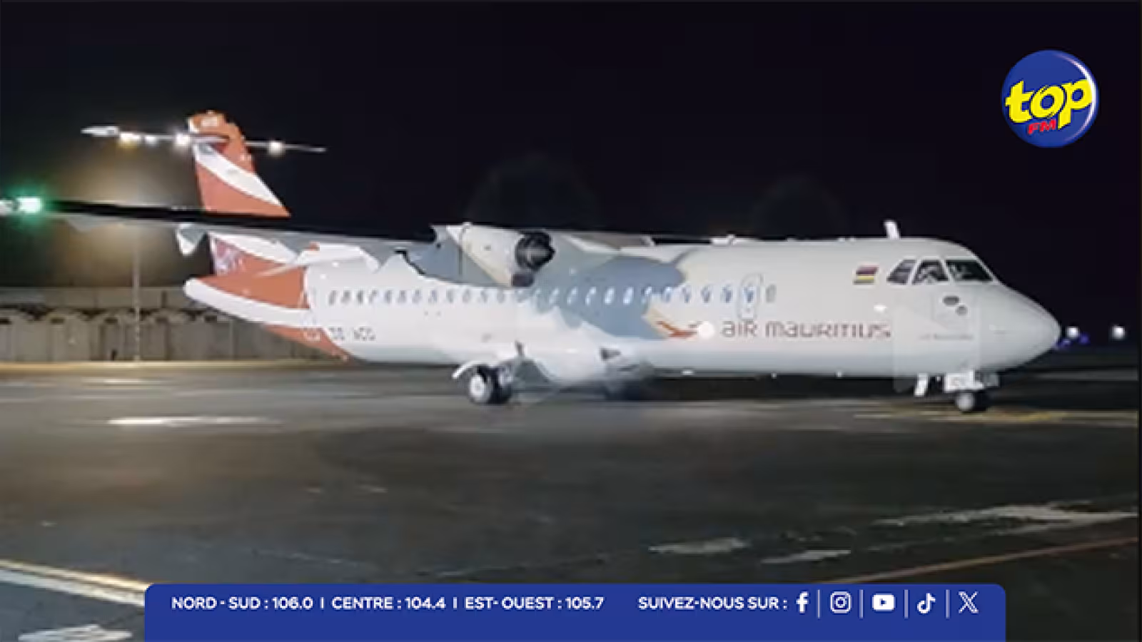 Aviation : ‘Les Mascareignes’ remplace l’ ATR 72-500 et s’ajoute à la flotte de la compagnie nationale d’ aviation