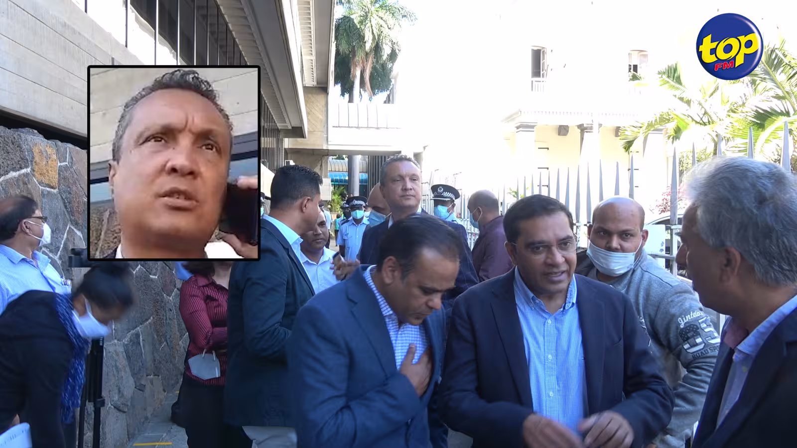 On ne peut empêcher le leader de l’opposition de s’adresser à la presse, car il occupe un poste constitutionnel , dénonce Patrick Assirvaden.