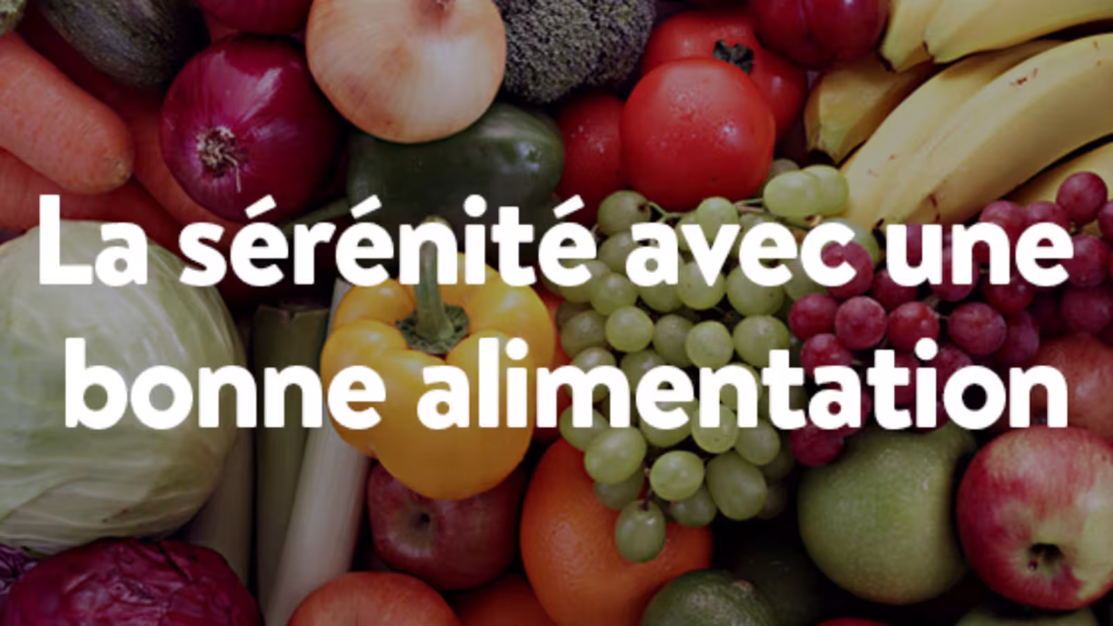 Quelques aliments anti-stress