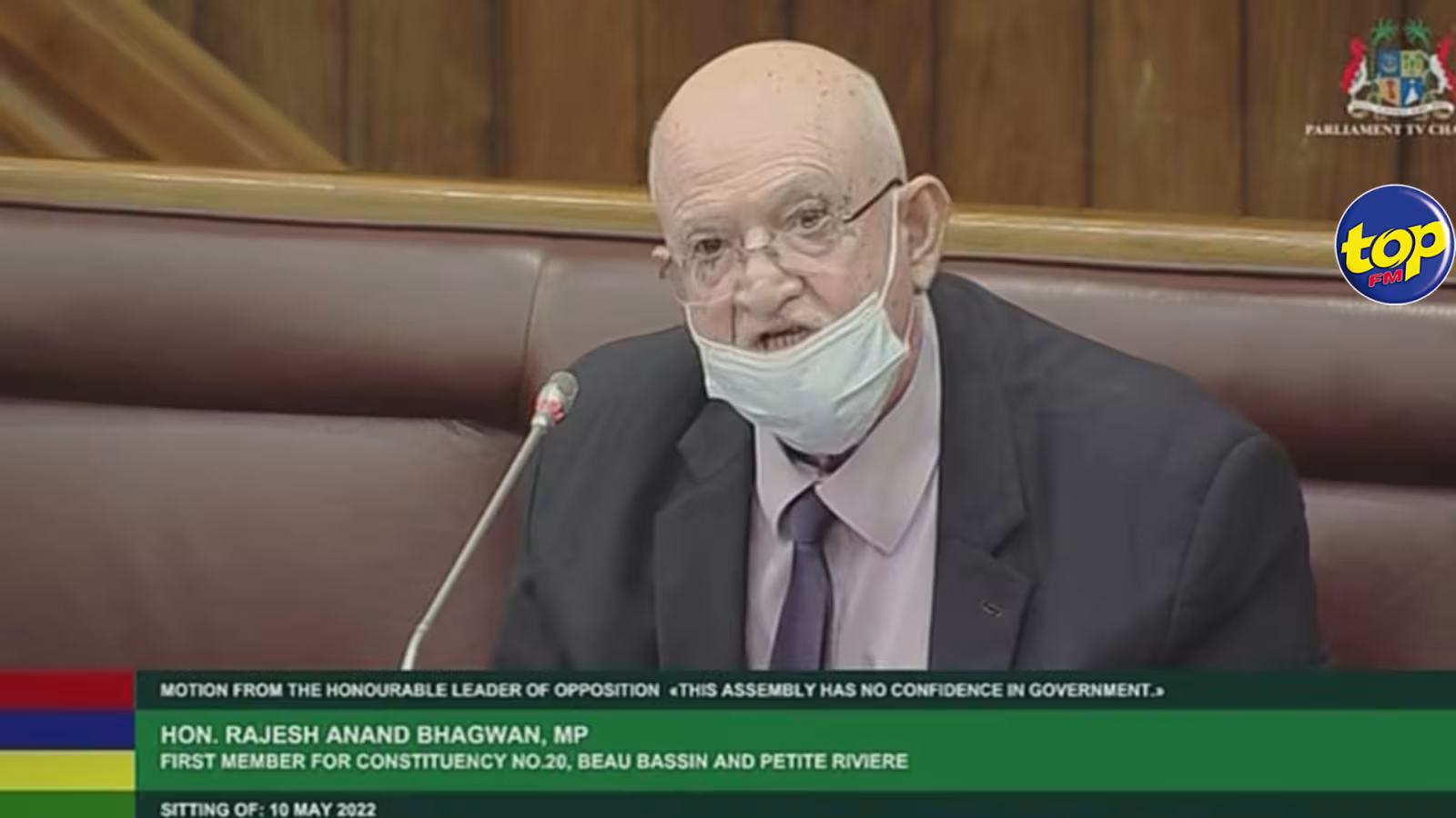 Motion de blâme contre le gouvernement : ‘coltar so pou zot, minis p bisin galouper, bodyguard pou vin godiguard’, lance Rajesh Bhagwan