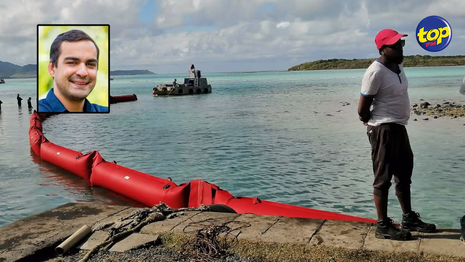 «  Inédit, choquant, louche qui pe demande volontaire reste lacase après ene oil-spill,  est-ce-qui pe faire ca parski ena quitchose a gagner pli devant dans nettoyage ??? », se demande Adrien  Duval