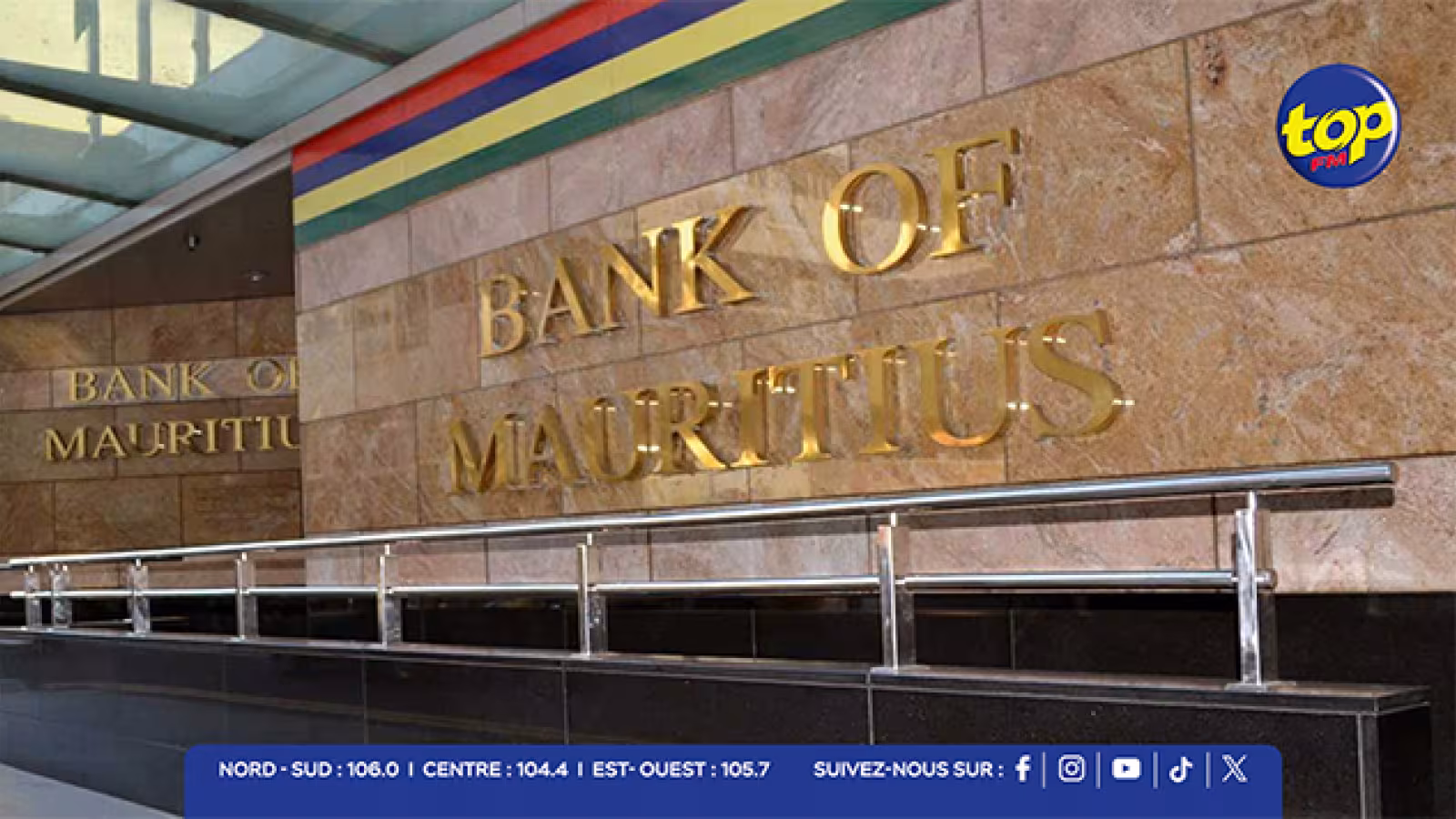 Banque de Maurice : le taux directeur maintenu à 4,75 % face aux risques inflationnistes