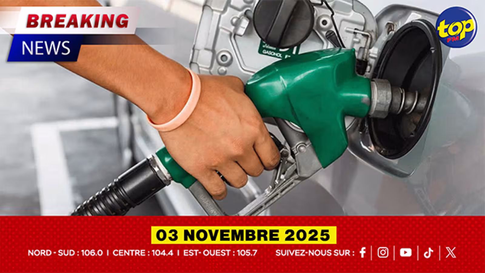 Prix des carburants : l’essence baisse de Rs 2,75 le litre, pas de changement pour le diesel