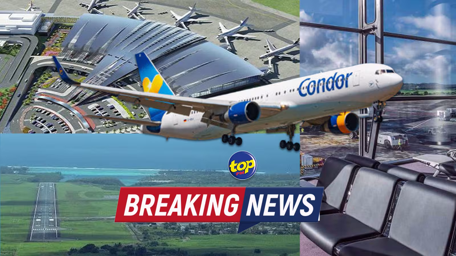 Atterrissage d’urgence d’un avion de la compagnie Condor à l’aéroport de Plaisance ce matin : « 17 passagers blessés dont deux assez graves mais nous ne savons pas encore s’il y a des Mauriciens parmi » déclare Shiva Coothen
