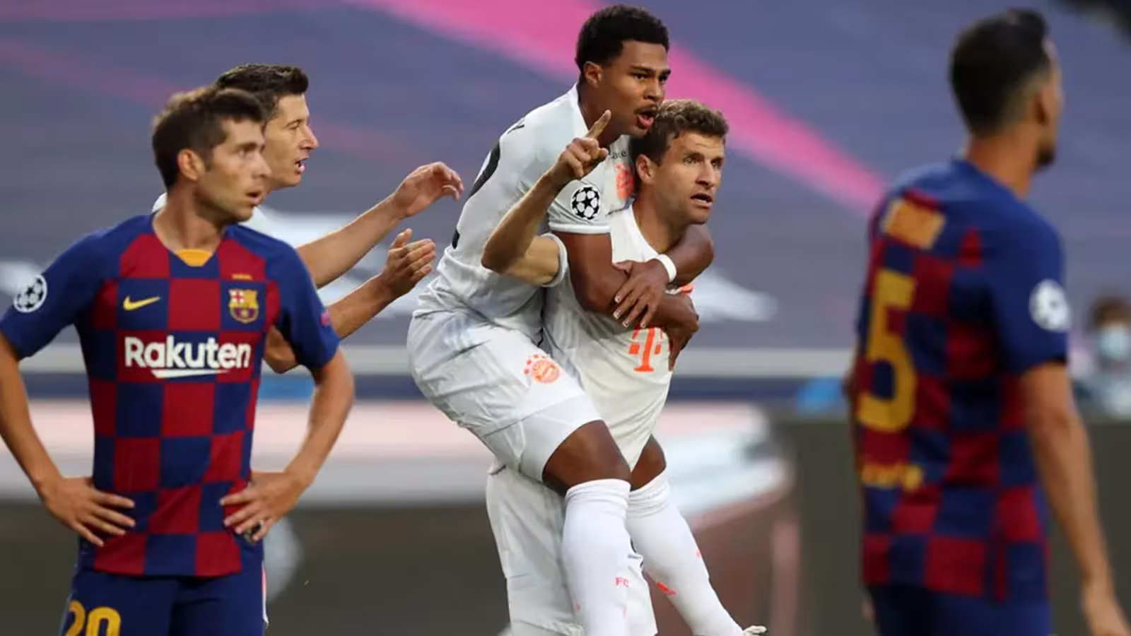 Le Bayern explose le Barça