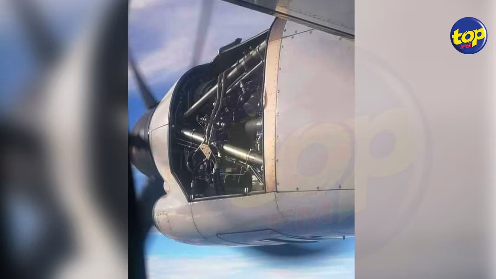 En plein vol vers Rodrigues ce lundi : Le capot du moteur d’un ATR arraché