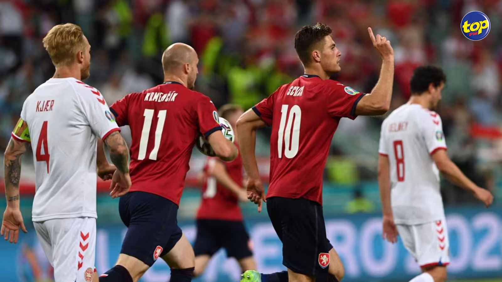 EURO 2020 : République tchèque 1-2 Danemark